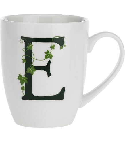 La Porcellana Bianca - Tazza Lettera P, Bianco - Arredo | WhichOne