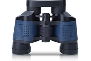 BINDPO Télescope, 60x60 3000m Voyage en Plein air étanche Vision Nocturne HD Jumelles Haute Puissance Télescope pour la Navigation de Plaisance/Sport/Observation des Oiseaux/Course/Plage/Tourisme