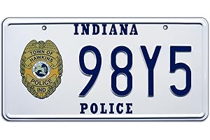 CELEBRITY MACHINES Stranger Things | Hopper's Blazer | Metal Stamped License Plate