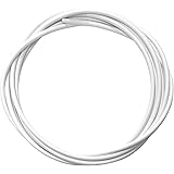 cyclingcolors Guaina cavo bici teflon 5mm filo freno cambio bicicletta mtb corsa strada, Bianca, 3m