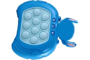 YOIMCKAY Stitch Push Bubbles, Stitch Fidgets Toys, Stitch Puzzle, Giochi di Stitch, Gioco di Spinta veloce, Gioco di Spinta Veloce per Adulti, Giocattolo di Spinta Veloce con Luci(blu)