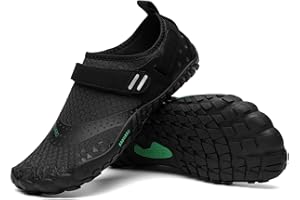 SAGUARO Herren Damen Barfußschuhe - Atmungsaktiv rutschfest Barfussschuhe - mit Breite Zehenbox und Zero-Drop Sohle,Gr.35-48 EU
