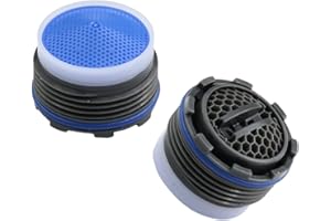 RUDIS-SPAREPARTS Aérateur Robinet 8l, M18.5 compatible avec IKEA YTTRAN, ÄLMAREN, GLYPEN Régulateur de Jet (lot de 2)