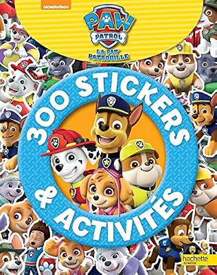 Hachette Jeunesse Paw Patrol-La Pat' Patrouille - 300 stickers et activités