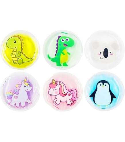 Impacchi di ghiaccio in gel piccoli 5 pezzi mini pastiglie di raffreddamento flessibili riutilizzabili impacco freddo caldo terapia per lesioni ai bambini, occhi stanchi, denti del giudizio
