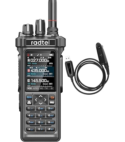 Radio USB LSB CB Radio Amateur Radtel RT-860 Multibande HF/UHF/VHF - USB/LSB /CW/SSB, 1024 Canaux Récepteur Radio Onde Courte