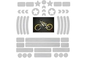 LSUO BAOFU Adesivo Catarifrangente Impermeabile,Adesivi Riflettenti Auto,Nastro Catarifrangente Adesivo,Adesivi Riflettenti Luminosi,Adesivi Riflettenti per Carrozzine,Biciclett,Casco,Skateboard (Bianco)