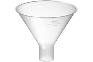 VITLAB néoLab E-1662 entonnoir à poudre (PP), diamètre 100 mm, tige diamètre 22 mm