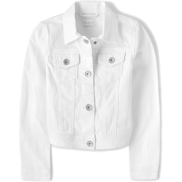 Garcia Mädchen Jeansjacke In Weiß – Cropped Denimjacke Für Kids (Gr. 140/146), Bequem & Stylisch