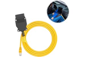 Abnaok Enet Cable OBD2, Interfaz Ethernet 2M Obd2, Herramientas de conexión de diagnóstico de programación de codificación de Cable de Interfaz, ICOM ISTA + Bootmod3 Bimmercode Serie F OBD2