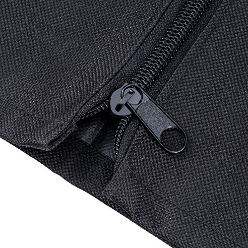 Hotop Wäscheleine Abdeckung Rotary Trockner Abdeckung zum Schutz von Rotary Lines, Schwarz - 3