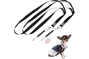 BAOSROY Fischietto Ultrasuoni per Cani,Fischietto Ultrasuoni,Fischietto Ultrasuoni Antiabbaio,Fischietti per Cani,per Controllo Richiamo e Abbaiare,2PCS