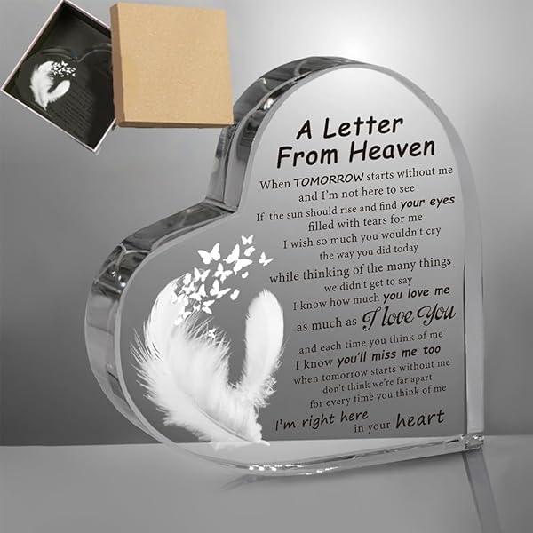 SMARGO - Portachiavi commemorativo con scritta Smypathy, per la perdita di padre e padri, con angolo di giorno Those We Love Don't Go Away They Walk Beside Us Everythday