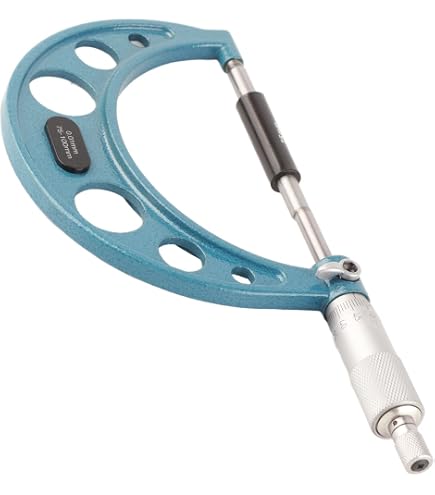 Micrometro Centesimale Borletti Per Esterni - Campo 50-75 Mm, Precisione DIN 863, Contatti In Metallo Duro