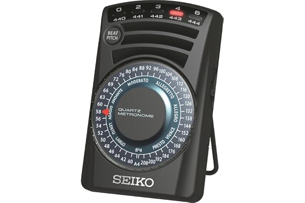 Seiko Métronome à quartz SQ-60 avec contrôle du volume