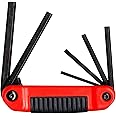 EKLIND 25611 Ergo-Fold Fold-up Hex Key allen wrench - 6pc set SAE Inch Sizes 5/32-3/8
