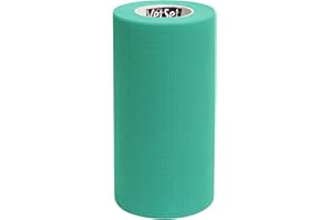 Cohesive Bandage for Horses, Dogs & Pets | Self-Adherent Veterinary Wrap 10cm x 4.5m | Single Roll | Elastic Support & Wound Dressing Fixation | WrapTec by VetSet (Green)