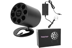 NSXAYIWE Riscaldatore in Resina Dentale, Riscaldatore in Resina con Display a LED, Riscaldatore in Composito Dentale, Ammorbidente Composito in Resina Dentale Facile da Usare(Unione Europea)