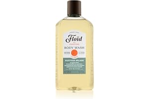 Floïd Body Wash Vetyver Splash (500 ml), Bagnoschiuma uomo nutriente e idratante, Docciaschiuma purificante che non secca la pelle, Bagnodoccia dalla profumazione intensa e decisa