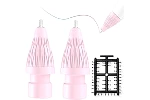 REEYEAR Stylo Comme des Pointes Fines Adaptées Pour Apple iPad 2e Crayon de 1ère Génération,Pas d'usure,Avec une Couverture de Pointes de Friction Sans Bruit,Faire Fonctionner iPencil Comme un Charme,Rose