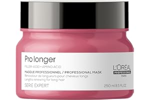 L'ORÉAL PROFESSIONNEL PARIS L'Oréal Professionnel, Routine pour Cheveux Longs & Cassants, Pointes Abîmées & Fourchues, Hydrate & Protège Contre La Casse, Vitalité Naturelle, Pro Longer, Masque/Duo/Trio, Série Expert