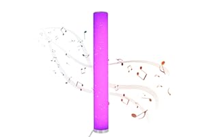 Northpoint LED Stehlampe Lichtsäule Standleuchte Stehleuchte dimmbar Farbwechsel und Musikfunktion (Licht reagiert auf abgespielte Musik) mit Fernbedienung