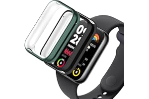 ELECTRO-WEIDEWORLD Weideworld [2 Pezzi] Cover per Xiaomi Smart Band 8 Pro/Mi Band 8 Pro, Ultra Sottile Morbido TPU Pieno Paraurti Custodia per Xiaomi Xiaomi Smart Band 8 Pro/Mi Band 8 Pro