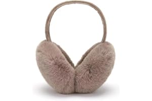 Chyuan Fashion Winter Cache-oreilles unisexe pour adultes et enfants (cache-oreilles marron foncé)