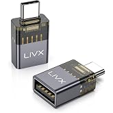 LivX Type C to USB3.2 &Ccedil;evirici D&ouml;n&uuml;şt&uuml;r&uuml;c&uuml; OTG 10Gbps 60W Ultra Hızlı Şarj ve Veri Aktarımı OTGDM