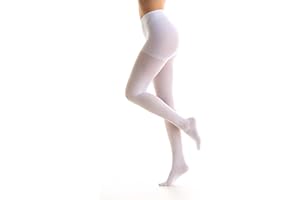 Gi&Gi Collants compressifs pour femme, chaussettes de compression graduées, véritable micro 70 den 14-16 mmhg