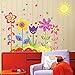 B-Comrade(TM) Flower Wall Stickers for Kids Rooms Home Sticker Nursery D¨¦cor