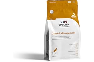 SPECIFIC® Crystal Management (FCD) 400 g - Cibo secco per gatti adulti - Favorisce la dissoluzione dei calcoli di struvite - Ridotto contenuto di minerali - DECHRA Veterinary Products