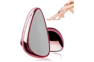 THEASSLI Nano Haarentferner,Kristall Haarentfernung ohne Rasieren, Haar Radierer fur Damen Herren,Magic Eraser,wiederverwendbar, für Bein, Arm, Rücken (Rosa)
