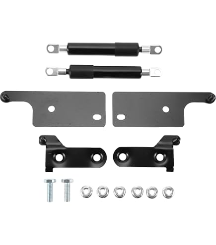 Kit D'assistance Hayon Pour Toyota Hilux 8 (2015-2023) - 2 Vérins à Gaz En Acier Carbone Noir, Descente Lente - 6