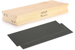 RuiJOTWAT Two-Way Radius Sanding Block For Fret Leveling Fingerboard - Sanding Beam Luthier Tool 10"&14"+ Sandpaper