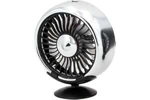 WINMANY Ventola di raffreddamento automatica con ventola USB per auto con luce variopinta e ventosa, ventola USB per auto, mini condizionatore d'aria per auto, ventola di ventilazione