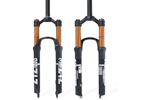 ZTZ Fourche Avant de Montagne en Alliage de magnésium - Amortisseur de Pression d'air - Accessoires de vélo