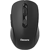 Classone WM500 2.4 Ghz Şarj edilebilir Kablosuz Mouse -Siyah