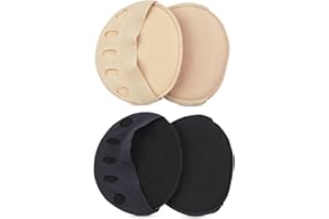 FQSNFNSTY8 Almohadillas Metatarsianas de Tela 2 Pares Cojines de Antepié Almohadillas de Pie almohadillas zapatos tacon de gel Protege Las Plantas de Los Pies cómodas Antideslizante Para Hombres y Mujeres