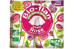 NAT-ALI - BIO-FLAN - Rose ( pour 1/2 litre )