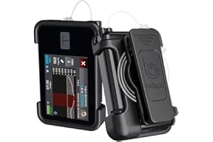 BELTRON Tandem t:Slim X2 Pumpe, drehbarer Gürtelclip (starke und langlebige drehbare Clip-Hülle für Tandemdiabetes-Pflege, TSlim X2 Insulinpumpe), Schwarz