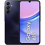 Samsung Galaxy A15, Smartphone Android 14, Display Super AMOLED 6.5" FHD+, 4GB RAM, 128GB, memoria interna espandibile fino a