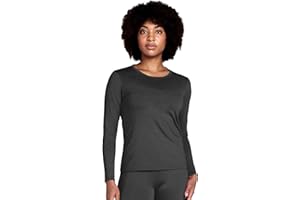 LAPASA Haut Thermique Femme Maillot de Corps à Manches Longues sous-Vêtements Chauds Thermoflux Automne/Hiver Fin/Moyen/Épais L15/L39/L42