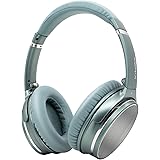 Wireless Noise Cancelling Headphones Bluetooth 5.0,Over-Ear Lightweight X1 Headset, 40+ Hours' Playtime for Homeoffice