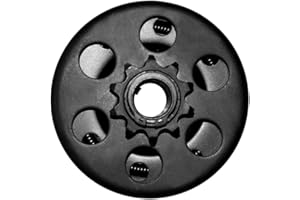 Trkimal Centrifugal Go Kart Clutch 3/4" Bore 10 Tooth 10T Fit for #40/41/420 Chain 6.5HP - Upgrade Clutch Compatible with Predator GC160 GC190 GX120 GX140 GX160 GX200, Go Kart Fun Kart Mini Bike (10T)