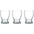 Ocean Hansa Rock Glass, 300 Ml, Set of 3, B0771103, Rock Glass, Double Rock Glass, Lowball Glass, Water Glass, Whiskey Glass, Whisky Glass, Old Fashioned Glass, Scotch Glass
