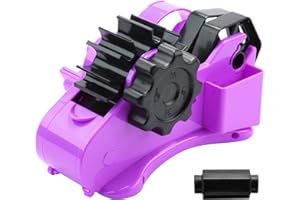 RUANI Multiple Roll Cut Heat Tape Dispenser Sublimation for Heat Transfer Tape, Tape Dispenser with 1 Inch and 3 Inch Core (Purple)