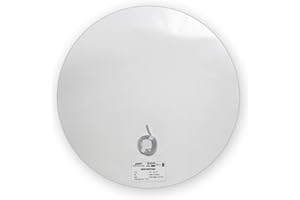 Adept Technology Heated Mirror Demister Pad with Self-Adhesive Backing for Bathroom En Suite (300mm Round)