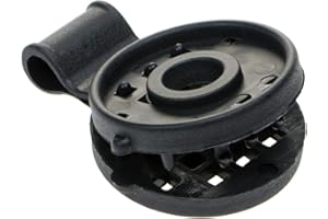 HaGa® Spezialclip mit Öse - 50 Stück - für Zaunblende Schattiernetz Windschutzgewebe - vielseitig anwendbar - winterfest - einfache Anwendung