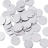 PandaHall Stainless Steel Stamp Blank